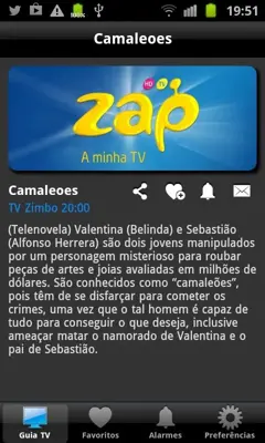 ZAP TV android App screenshot 2